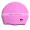 Hot sale Watersport waterproof silicone swimming caps free size for Adult