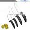 New black ceramic knife blade groups chef kitchen knives, 3, 4, 5 "6" + black gift box packaging