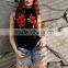 girls preteen underwear model teddy lingerie girls t-shirts embroidery designs embroidery rose sexy girls t-shirt