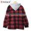 garment manufacturer wholesale plaids winter men polar fleece jacket stock