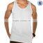 Blank white gym tanktops for mens plain cotton male gym tanktops