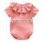 High Quality 3m-24m Short Sleeve Baby Girl Princess Onesie Baby Clothes Free Ship