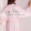 Hot Selling Stylish Slogan Back Nightgown Women Sexy Gown Dresses 2016