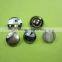 High quality shiny dome ABS plastic button for women