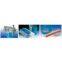 Steel wire reinforcing multifunctional plastic pipe production line