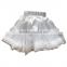 customized white chiffon tulle cute baby girls party wear fluffy skirt tutu skirt