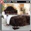 luxury brushed faux fur comforter with micro sherpa
