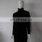 Women Pure 12gg Rib Knit Roll Neck Cashmere Sweater Dress