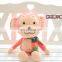 Custom borwn sitting monkey with scarf