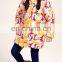 T-GC017 New Look Winter Latest Design Girls coat Camouflage Printing Jacket