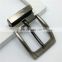 man zinc alloy press clip pin belt buckle teeth clip belt buckle metal belt buckle with teeth