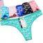 Yun Meng Ni Sexy Underwear Pretty Love Printed Grils Panties Cotton Thongs For Women