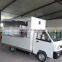 Mobile Food Trailer orange kiosk crepe food kiosk for sale