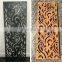 metal artwork Perforated corten steel screen