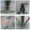 12m 40ft military mobile manual locking mast for camera