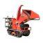 self propelled orchard wood shredder