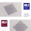 dot 6 *6mm optical glass calibration target  dot grid calibration plate vision camera calibration target distortion calibration target can be customized