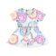 Girl KidsTie Dye Bodysuit Romper Baby Stacked Jumpsuit