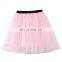 Women girls clothes  family outfits ruffles patchwork tops t-shirt bowknot tulle tutu skirt mother daughter matching dress