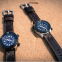 Men's Black LED Digital Sports Waterproof Diving Digital Wrist Watches
