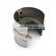 Stainless Steel Slot Pipe Joint 180 Degree Straight Tube Connector for Slotted Round Pipe Connector