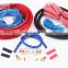 car audio system amplifier speaker subwoofer pure copper 8 ga gauge amp wiring kit loudspeaker wire installation kit 8 AWG