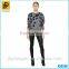 2016 high quality ladies fashion printing long sleeve lady casual hoodies