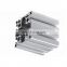 Best price T slot 9090W aluminium alloy extruded profile for framing system