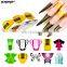 Yayoge 2020 newest UV Builder Gel Paper Nail Extension Forms 100 Pcs/Roll Custom Logo