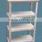 paulownia wood storage shelf