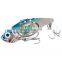 80mm 31g Wholesale Metal vib  LED Light 100 Hours Working Time Fake Lure Electronic Fishing Bait