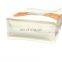 Clear front heat seal pouches resealable holographic stand up ziplock mylar bag for packaging
