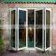 balcony exterior folding clear glass door