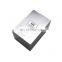 Magnetic silver foil  3d shaped  box colorful inner designer packaging cosmetic skincare box
