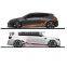 Autoaby 2pcs/lot Car DIY Both Sides Stickers Race Stripes Camouflage Automobiles Products Car Wrap Vinyl Film Car Accessories