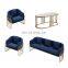 Nordic Style Studio Negotiation Sofa Wrought Iron Sofa Set Furniture Living Room Family Gathering Rest Area Simple Modern Sofa