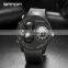 SANDA 6036 Fashion Quartz Watch Outdoor Mens Watches Brand Military Sports Dual Display Wristwatch Waterproof Clock