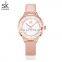 Shengke 9026 Latest Girls Quartz Watches Small Case Scale Waterproof Fashion Watches Ladies Simple