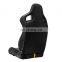 Shiny black JBR1079 Adjustable with single slider PVC sports auto racing Car Seat