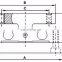 CALT 1000kg dual bridge load cell for bearing tension test