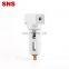 SNS Pneumatic SAW Series Air Source Treatment Unit Air Filter Pressure Regulator With Gauge