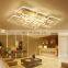Modern Acrylic Ceiling Lamp With Remote Control Dimmable LED Chandelier Lights