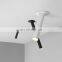 Modern Black/White Long Tube Ceiling Light Recessed LED Spot Lamp Angle Rotatable 12W for Kitchen Bedroom Picture TV Background
