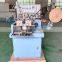 US3100 Automatic hot cold blade knife garment woven fabric label cutting and folding machine, textile ribbon cut fold machinery