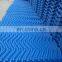 virgin PVC 500mm S wave counter flow cooling tower fill pack