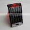5-Piece rubber tipped screwdrivers with oval head s,custom special bits screwdriver set