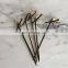 Premium Quality Decoration Christmas Party Dessert Fruit Promotional Appetizer Loop Knot Cocktail Bamboo Picks