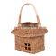Set Of 2 Rattan Small Basket For Children Handicraft Kid Basket Bag Wicker Kids Bag Wholesale Supplier