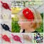 European and us hot selling 10 colors kids small satin face fish scale flowers with jewelry baby hair accessories MY-AC0020