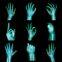Fuji films, X-ray films, Green sensitive films, blue sensitive films